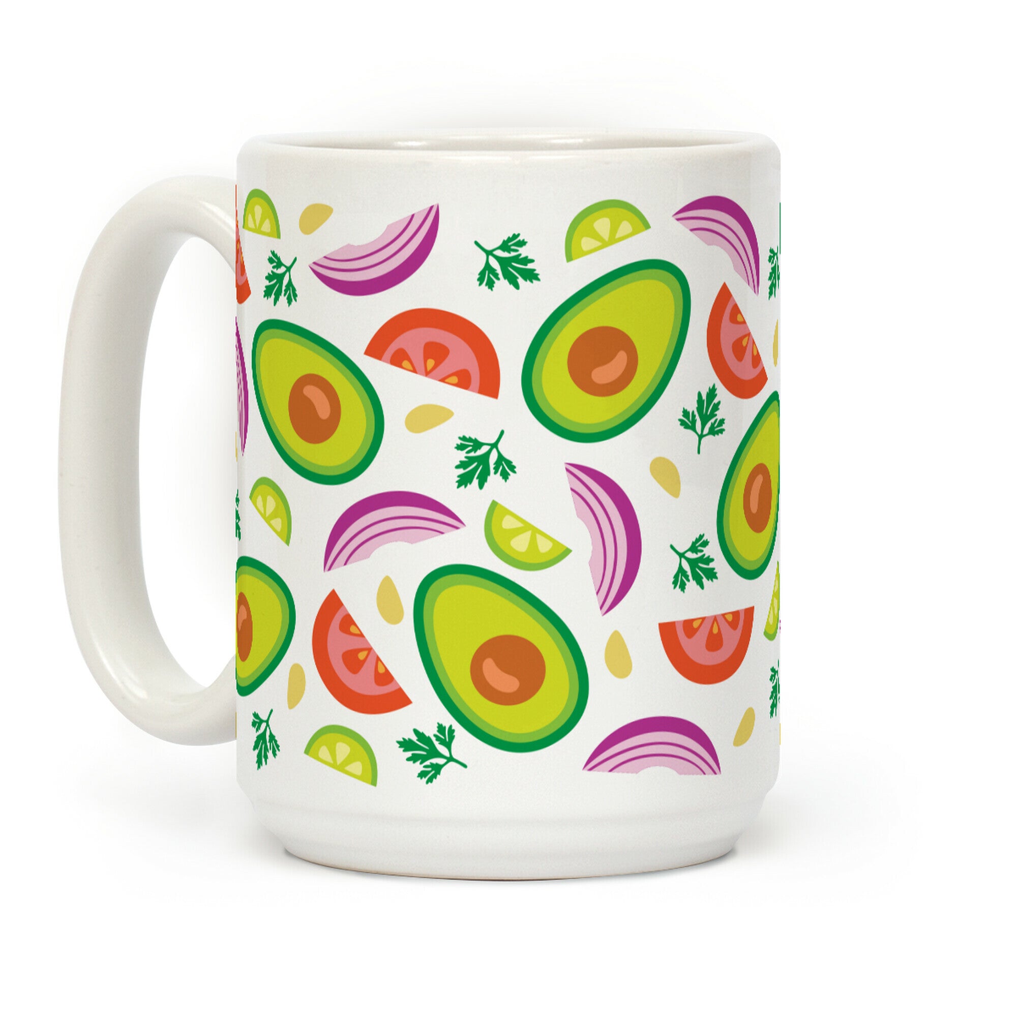 Guac Pattern Coffee Mug